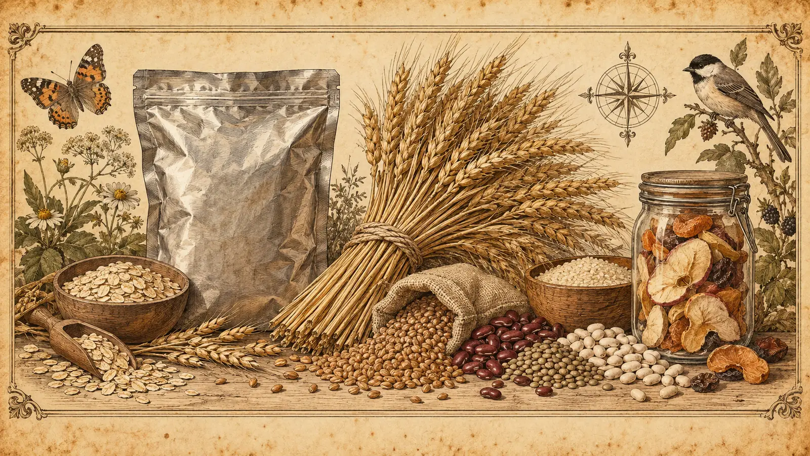 Freeze-Dried vs. Dehydrated vs. MRE: What Actually Lasts in Long-Term Food Storage
